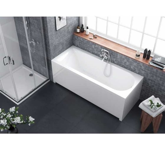 Ванна EXCELLENT ACTIMA Aurum 180x80 на каркасе WAAC.AUR18WH