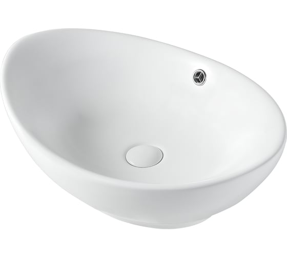 Раковина чаша ORANGE накладная, белая B08-585w 1