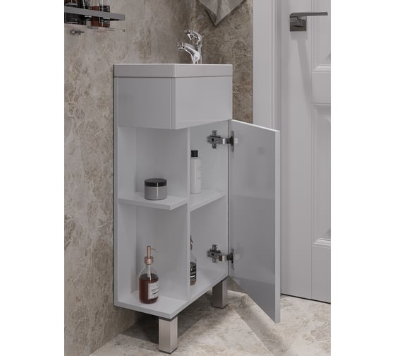 Тумба с раковиной ORANGE напольная МИНИ Mini2-40TUW+Ra