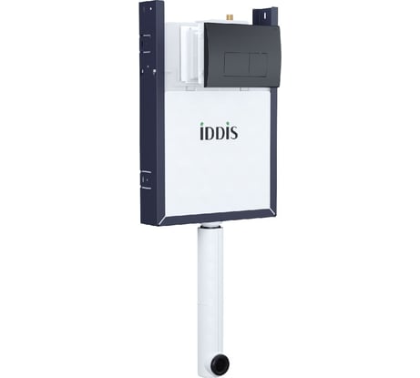 Комплект 2 в 1: бачок скрытого монтажа и клавиша смыва IDDIS optima home OPH0MBCi32K