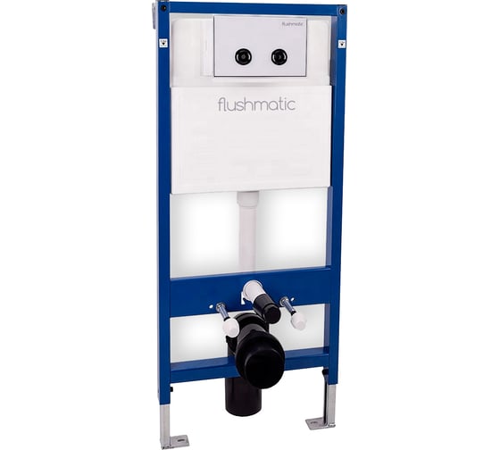 Инсталляция серия FA, белая кнопка flushmatic SM-FA-W