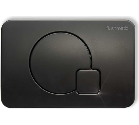 Инсталляция, черная кнопка flushmatic серия FM SM-FM-2B