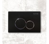 Инсталляция, черная кнопка flushmatic серия FM SM-FM-1B