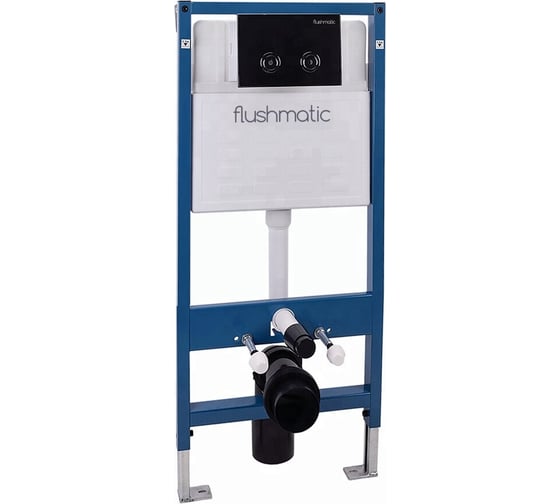 Автоматическая инсталляция, черная кнопка flushmatic серия FE SM-FE-B 1