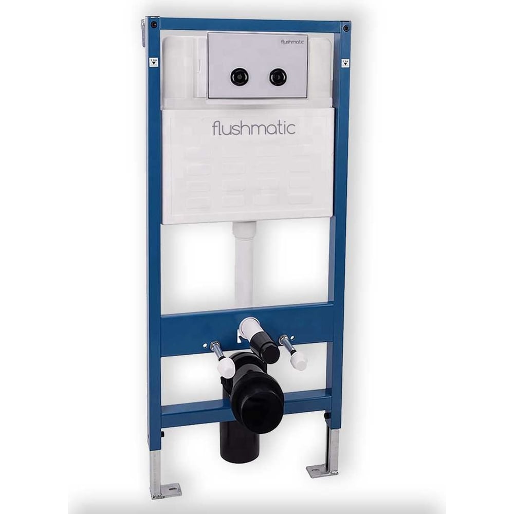 Автоматическая инсталляция, белая кнопка flushmatic серия FE SM-FE-W ...