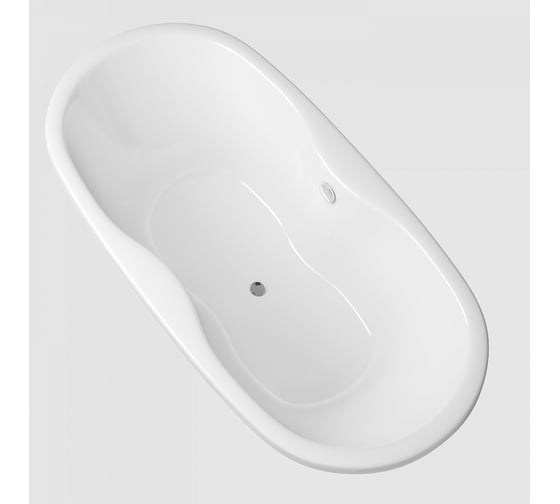 Акриловая ванна Teymi Iva отдельностоящая 180x90, с ножками T30610 ЦБ-00260927