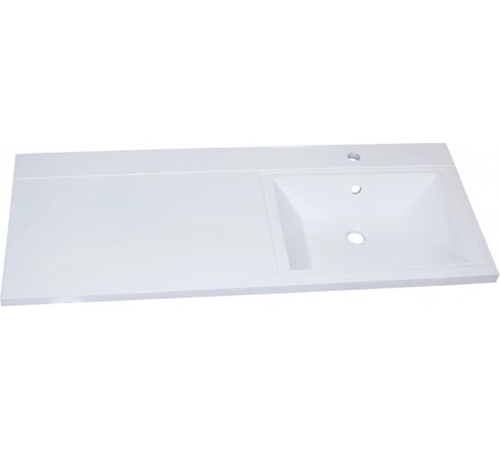 Раковина Teymi Helmi 120x48 (Cosmos) правая, литьевой мрамор T50308 ЦБ-00263940 1