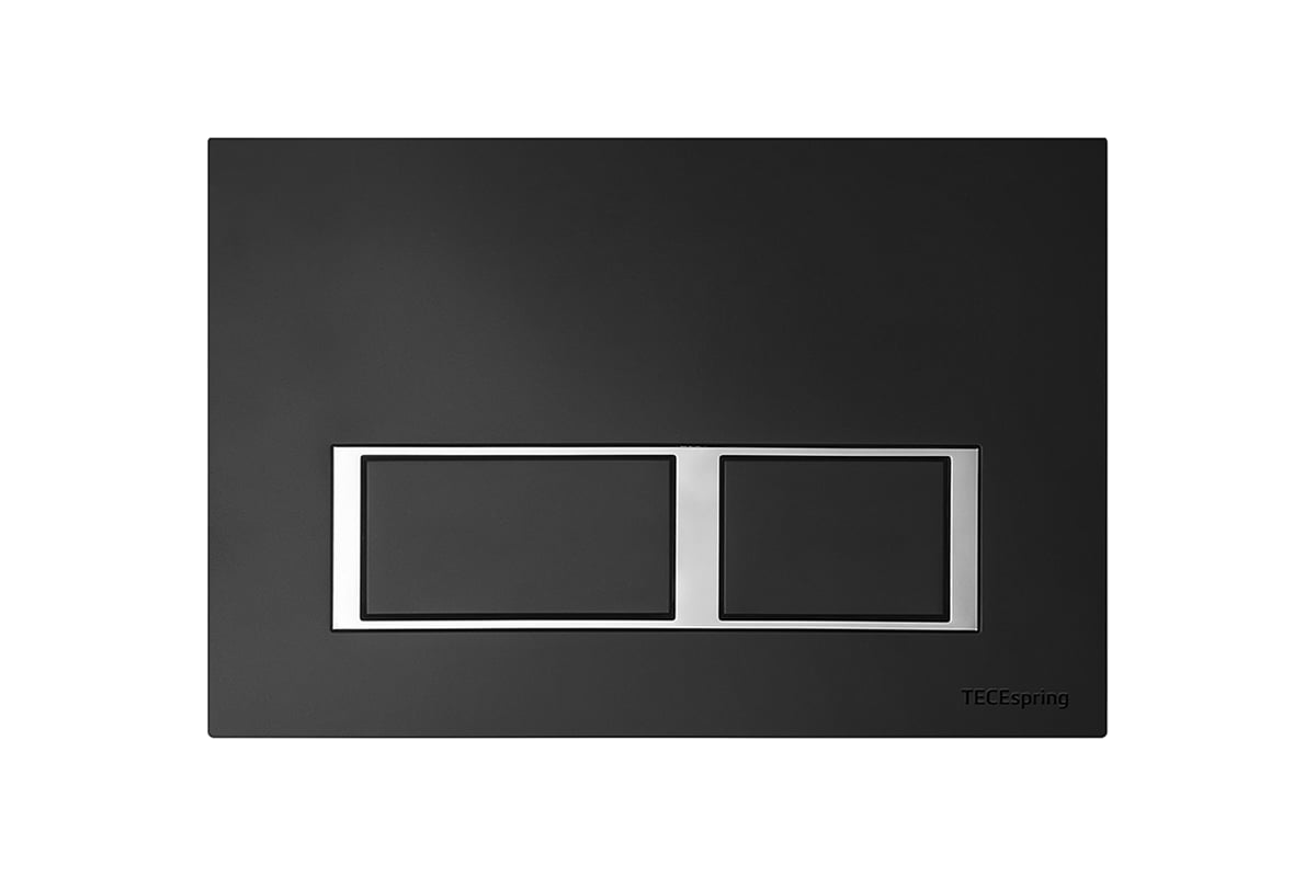 Инсталляция с панелью смыва с прямоугольными кнопками TECE spring ...