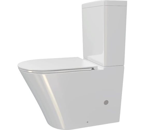 Напольный унитаз Teymi Solli безободковый, сиденье микролифт T40204 ЦБ-00266211