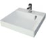 Раковина над стиральной машиной Teymi Kati 60x50 (Cometa), литьевой мрамор T50702 ЦБ-00263944 1