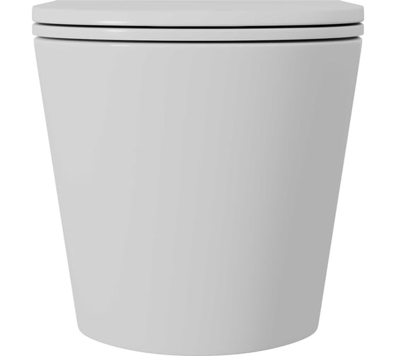Подвесной унитаз D&K DK Venice DT1026016 комплект, безободковый, 515х355х365 мм, сиденье микролифт, белый DS1021607