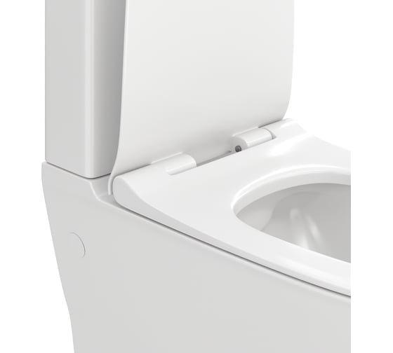 Напольный унитаз Teymi Ellie безободковый, сиденье микролифт T40801 ЦБ-00266660