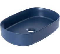 Раковина ALLEN BRAU 4.11022.ID FANTASY Oval керамика, накладная, без отв., 550x360мм, индиго 311900 00311900