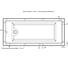 Ванна Aquanet GRACE 180x80 к/с164 292067 00292067 14