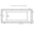 Ванна Aquanet GRACE 180x80 к/с164 292067 00292067 16