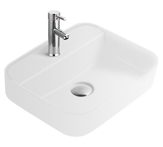 Раковина AVIMANO Vision прямоугольная, белый матовый 1245121