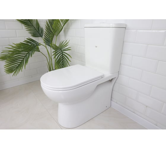 Компакт Alcora Clear 3/6 с сиденьем дюропласт, микр/л, л/съем безободковый 21313079