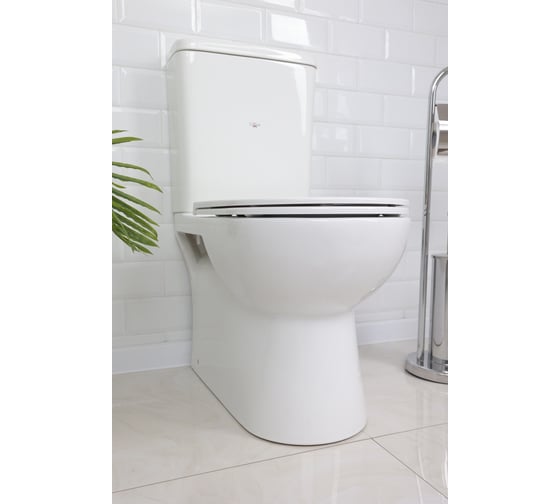 Компакт Alcora Clear 3/6 с сиденьем дюропласт, микр/л, л/съем безободковый 21313079