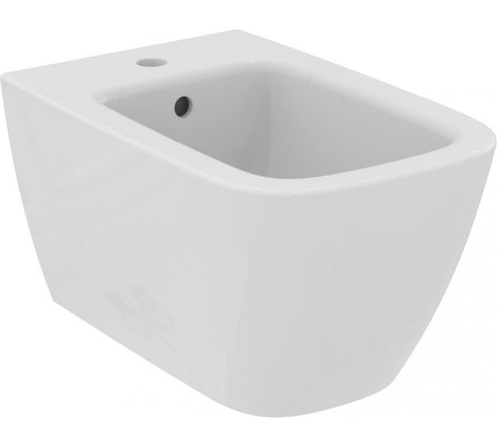 Подвесное биде Ideal Standard T461501 i life b с отверстием под смеситель, с отверстием перелива, с крепежом для полностью скрытого монтажа 00000106504