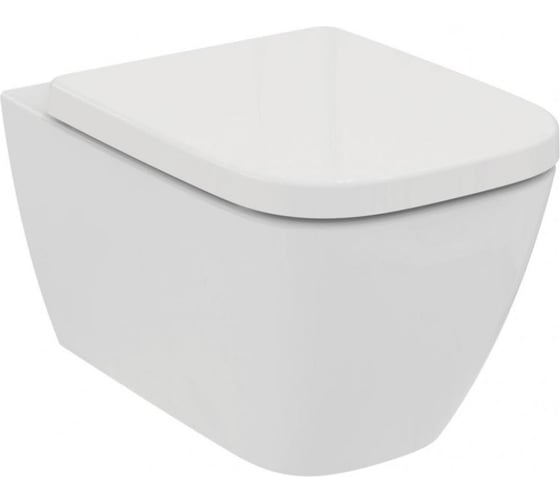 Подвесной безободковый унитаз Ideal Standard T461401 i life b с технологией rimls, глубокий смыв 00000097706