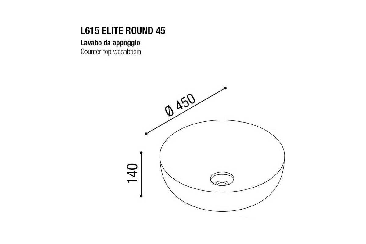 Round l. Раковина 45 см AET Italia Elite Round m l615. Раковина 49.5 см AET Italia Elite Round l601. Раковина накладная AET Elite Round.d. 45 см, цвет белый матовый l615t0r0v0101 c[TVF. Раковина 49.5 см AET Italia Elite Round CR l605.