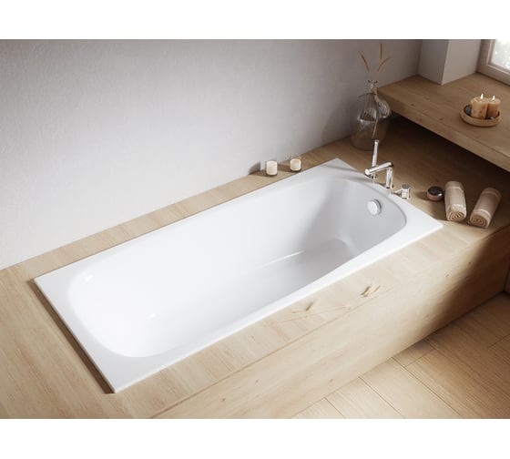 Ванна WHITECROSS Layla Slim 180x80 акрил 0122.180080.100