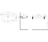 Мебельный умывальник Quarter Bath space line 80 70SP21080 3