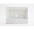 Умывальник на столешницу Quarter Bath cross line 60 70CL23060 3