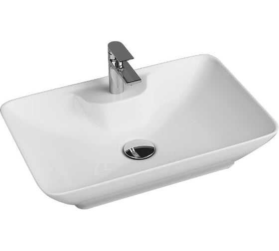 Умывальник на столешницу Quarter Bath smooth line 62 70SM23062 1