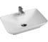 Умывальник на столешницу Quarter Bath smooth line 62 70SM23062 1
