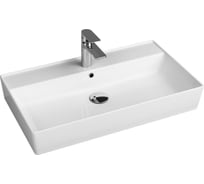 Умывальник на столешницу Quarter Bath cross line 80 70CL23080