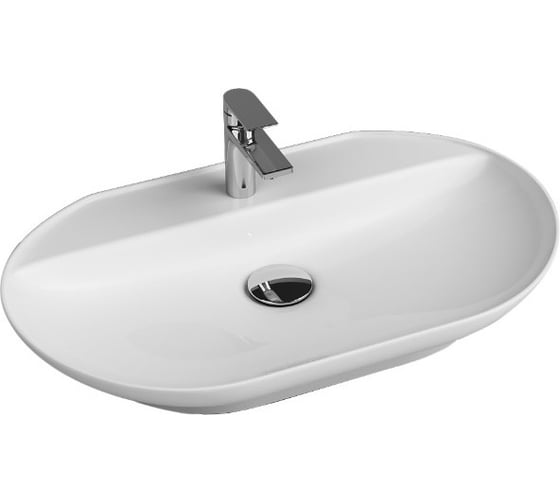 Умывальник на столешницу Quarter Bath smooth line 72 70SM23072 1