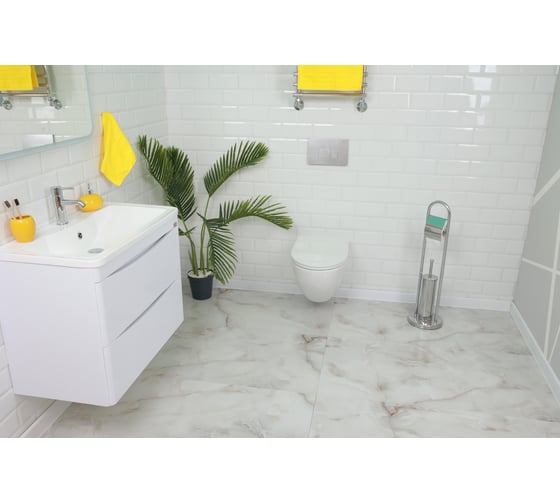 Подвесной безободковый унитаз Quarter Bath Concorde с легкосъмным сиденьем дюропласт, микролифтом, цвет белый 70CO03052+30SCR.03.02.03
