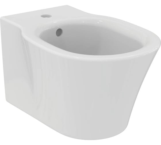 Подвесное биде Ideal Standard E233501 connect air отверстие под смеситель, с отверстием перелива, с крепежом 00000099641