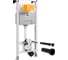 Сет Point инсталляцияoli 120 eco sanitarblock pneumatic + панель karisma, хром глянцевый + унитаз ника 879235pKA00+PN41081 4