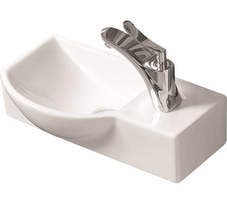 Керамическая накладная/подвесная раковина Santi Line SL-2011L