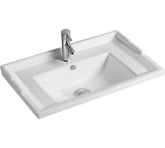 Керамическая раковина Santi Line врезная сверху SL-2112 70 1