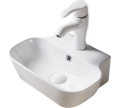 Керамическая накладная/подвесная раковина Santi Line SL-2002