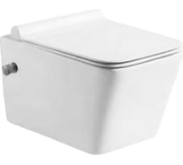 Подвесной унитаз Santi Line со встроенным смесителем и функцией биде SL-5004SM-BD