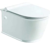 Подвесной безободковый унитаз Santi Line сиденье микролифт SL-5009
