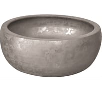 Керамическая накладная раковина Santi Line серебряная SL-7003