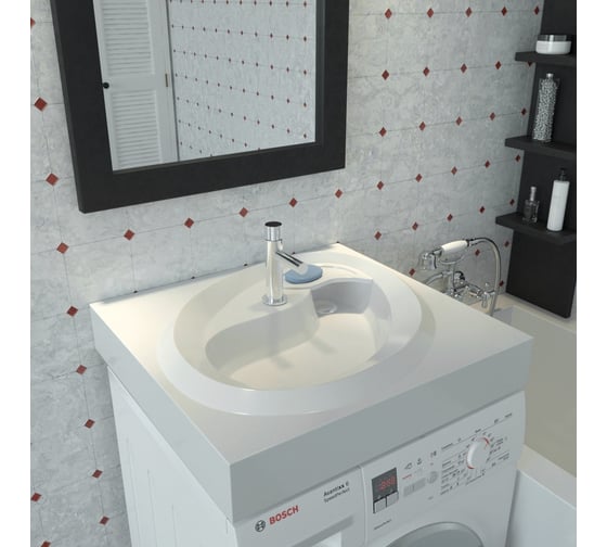 Раковина над стиральной машиной Madera Ameli 60-55 4627173210058