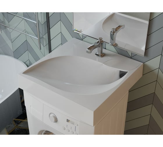 Раковина над стиральной машиной Madera List 60-60 4627173210553