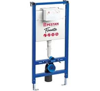 Сет Pestan FLUENTA унитаз + крышка-сиденье + рама + клавиша смыва ACTIVE БЕЛАЯ SET40006661AW