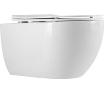 Подвесной унитаз Art&Max SIENA безободковый с креплением AM221CHR