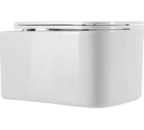 Подвесной унитаз Art&Max LATINA безободковый с креплением AM215CHR