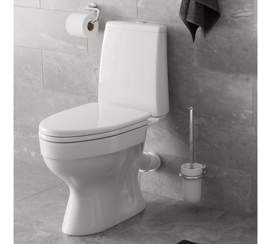 Унитаз-компакт Gesso W 101 HOME De Luxe с 1 уровневой арматурой (100% комплектация) 9012356
