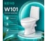 Унитаз-компакт Gesso W 101 HOME De Luxe с 1 уровневой арматурой (100% комплектация) 9012356 1