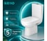 Унитаз-компакт Gesso W103 HOME De Luxe c 2 уровневой арматурой 9015613 4