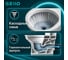 Унитаз-компакт Gesso W103 HOME De Luxe c 2 уровневой арматурой 9015613 5
